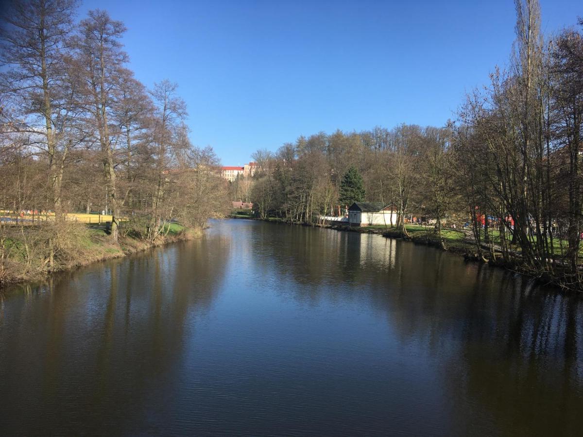 Apartment Am Schlosspark 2 Хеб Екстериор снимка